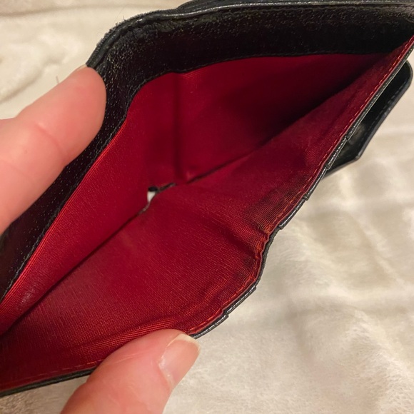 Authentic Bvlgari Logo Mania canvas bi-fold wallet in black - Picture 7 of 11